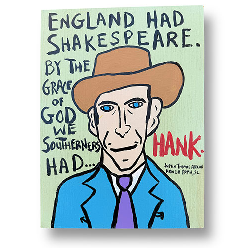 Justin Atkin 8x11 Painting Southeners Had Hank WP5869